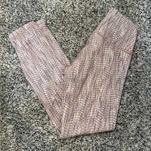 Pink Patterned Leggings